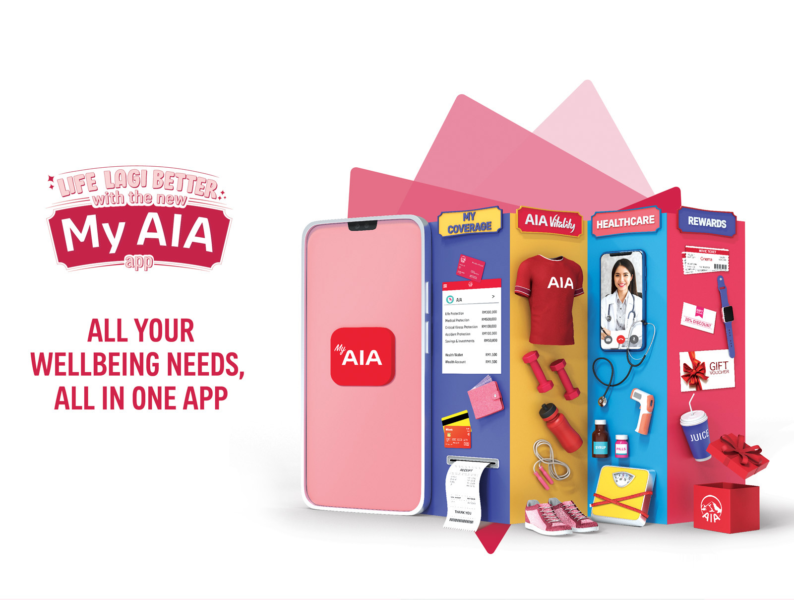 The New My AIA App | Feature-Rich Insurance Mobile App