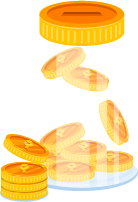 coins in bottle