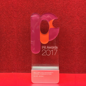 Marketing Magazine’s PR Awards 2017-Best Employee Engagement / Internal Communications (Silver)