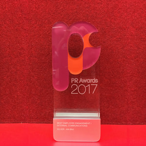 Marketing Magazine’s PR Awards 2017-Best Employee Engagement / Internal Communications (Silver)