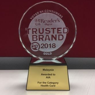 Health Card - Reader’s Digest Trusted Brand 2018