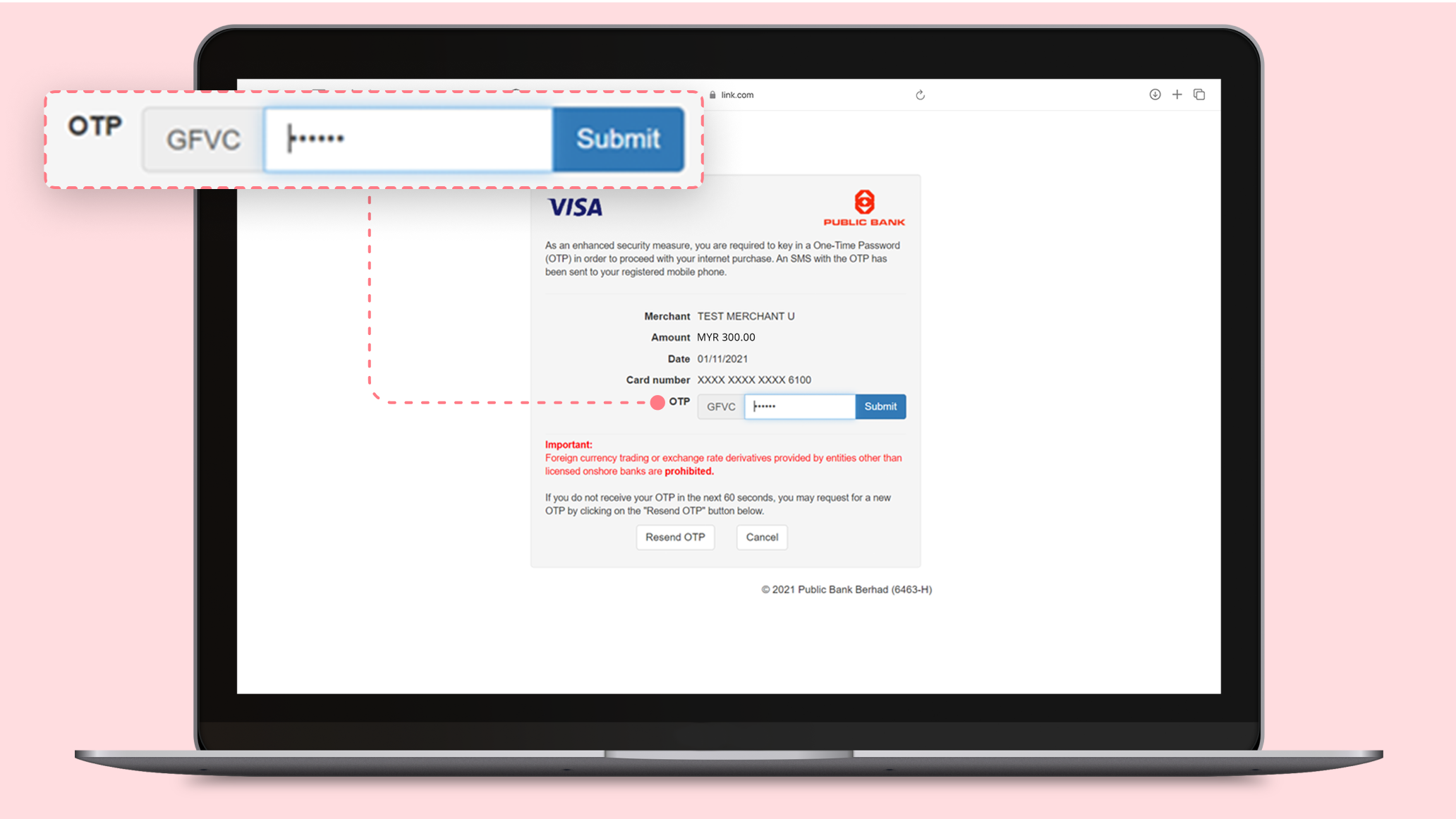 My AIA Online Payment Step 6