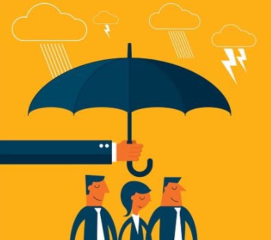 business-team-protection-umbrella-lightning-aia-malaysia