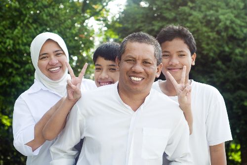 Happy family