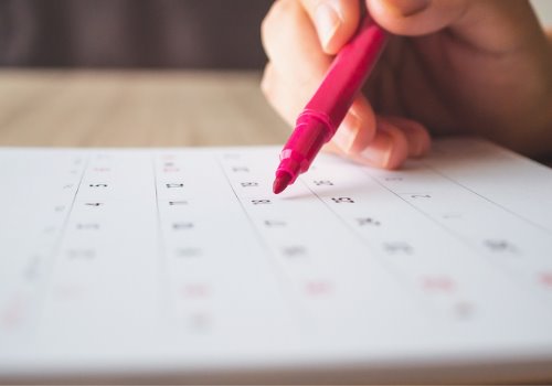 Hand Pen Red Calendar AIA Malaysia