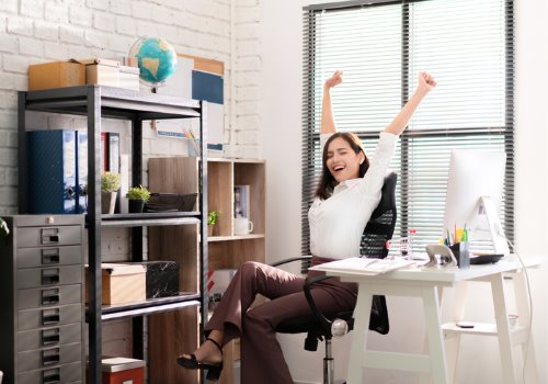 Asian Woman Desk Work Tired AIA Malaysia