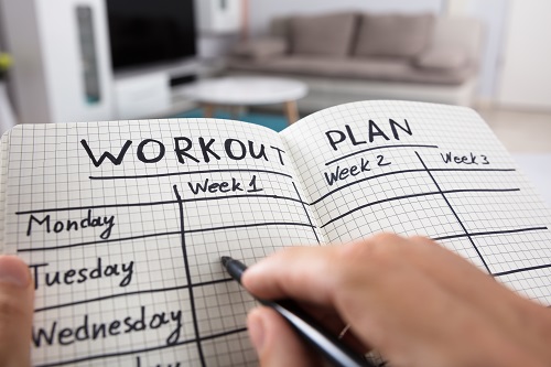 Organise Your Workout Plan In A Sheet To Stay Consistent & Achieve Your Fitness Goals - AIA Malaysia