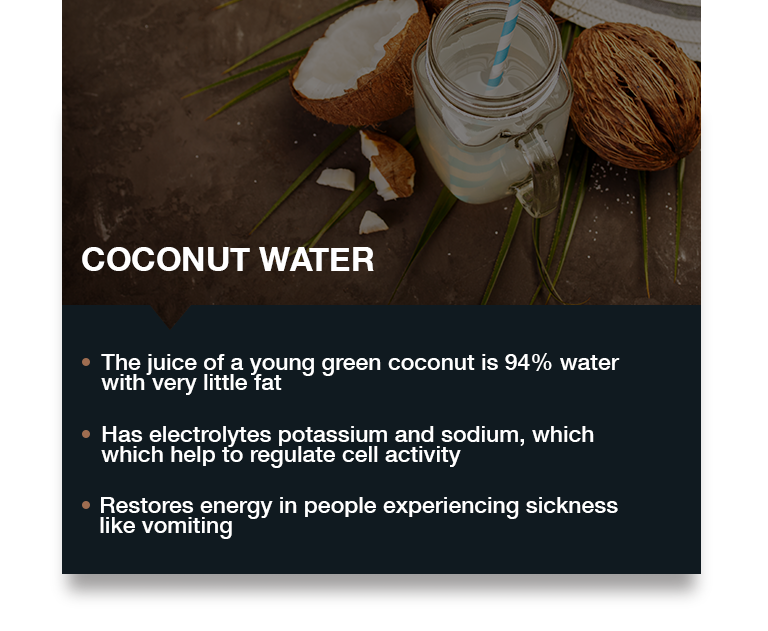 coconut water