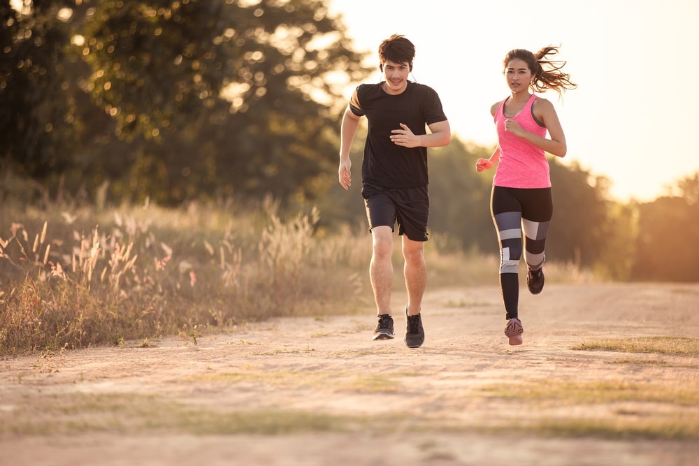 running