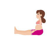 Lady sitting in an elevated position