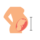 Pregnant Lady sitting on Yoga ball
