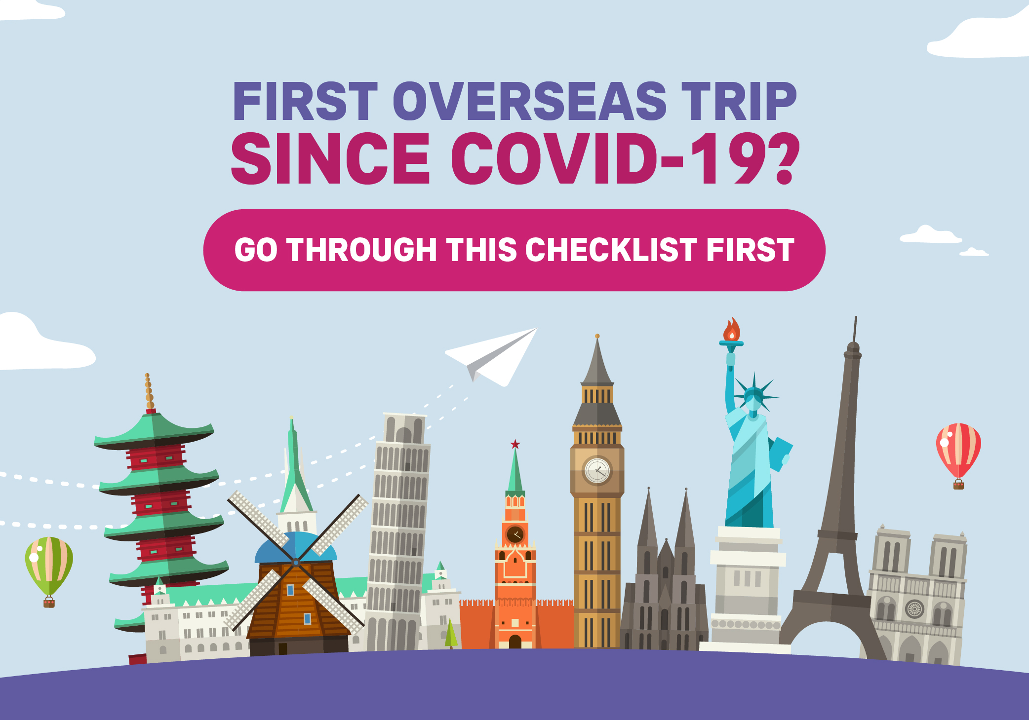 Important Checklist For Travelling Overseas 