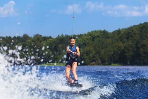 wakeboarding