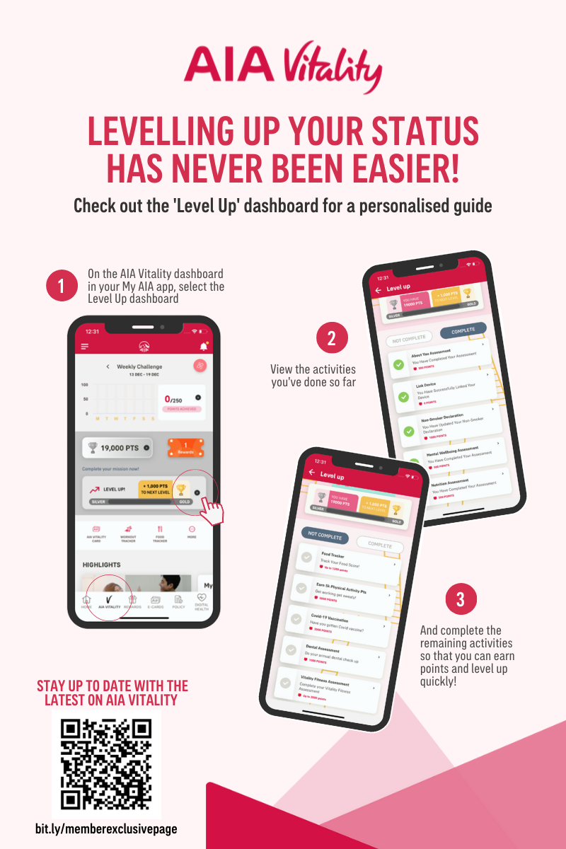 Level up dashboard