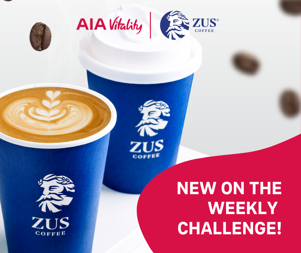 ZUS COFFEE IN NOW ON THE WEEKLY CHALLENGE