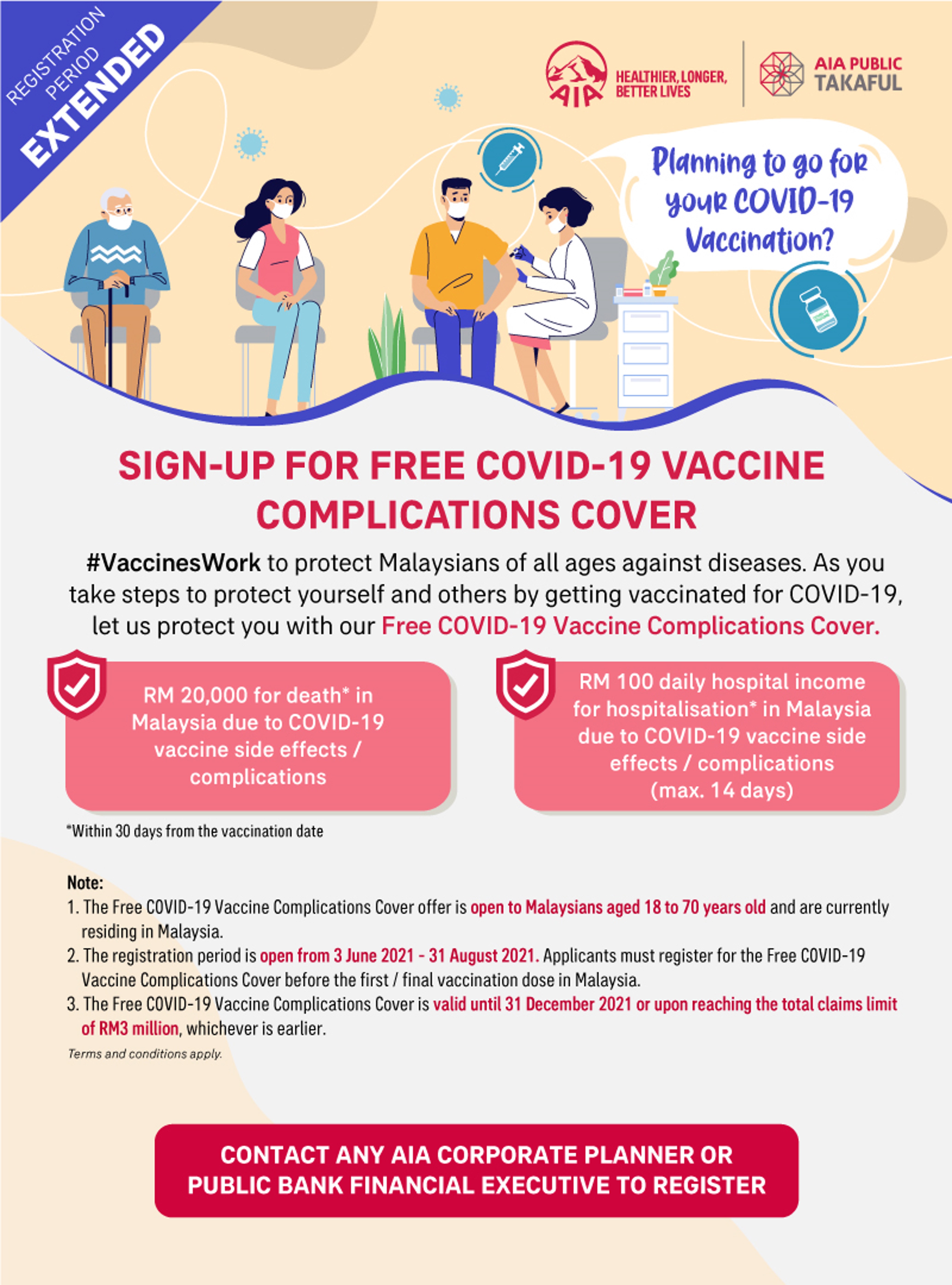 Free Covid 19 Vaccine Complications Cover Faq