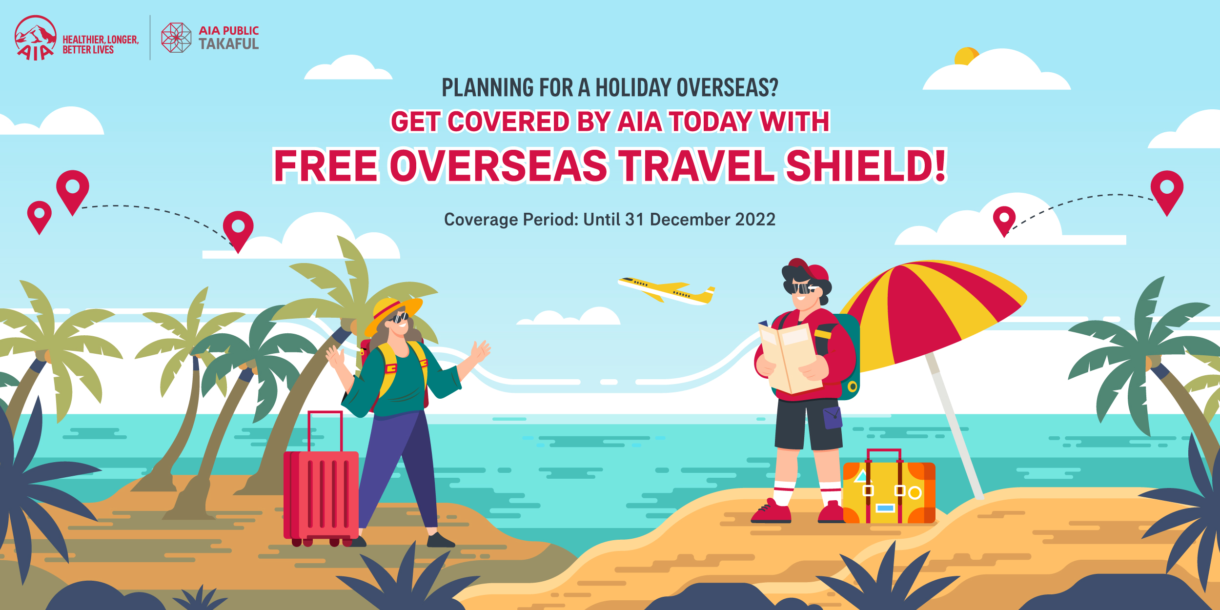 Free overseas travel shield