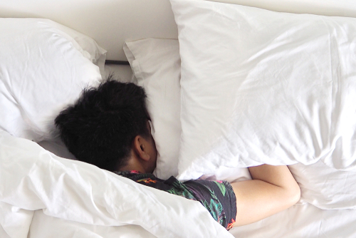 SLEEPING FACE DOWN