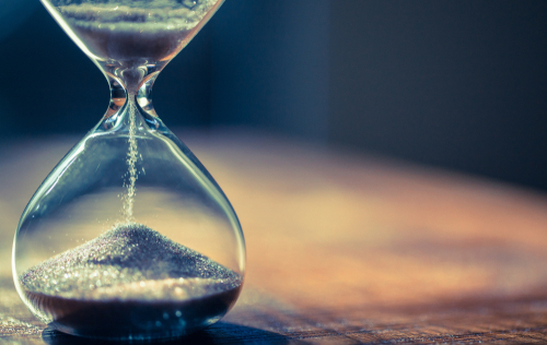 time sand hourglass
